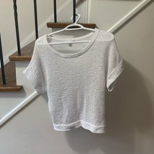 Ladies sheet short sleeve summer sweater